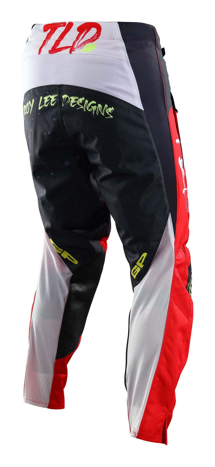 Pantalón Troy Lee Designs Gp Pro Moto Partical Black / Glo Red